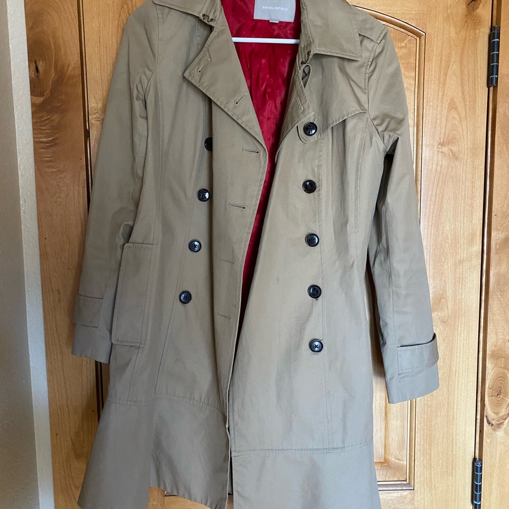 Banana republic trench
